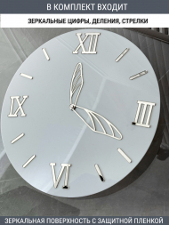 Набор для часов цифры стрелки деления серебро (комп 201,223,230,ЗАГЛУШКА,серебро) Набор для часов цифры стрелки деления серебро (комп 201,223,230,ЗАГЛУШКА,серебро)