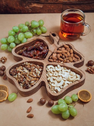 №4 Менажница Клевер (Темная)  