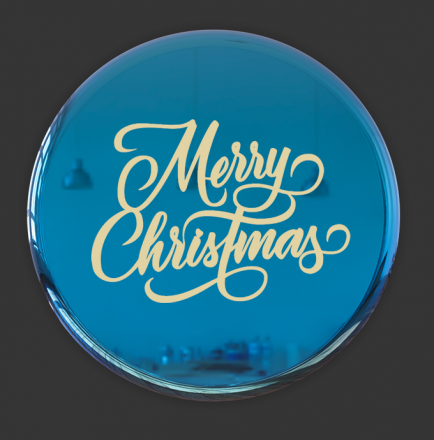 №80  Наклейка (золото) Sticker  