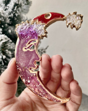 №171 Молд Месяц кристаллический 