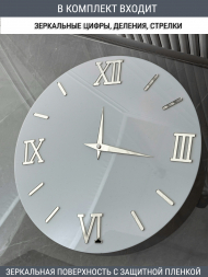 Набор для часов цифры стрелки деления серебро (комп 205,223,230,ЗАГЛУШКА,серебро) Набор для часов цифры стрелки деления серебро (комп 205,223,230,ЗАГЛУШКА,серебро)