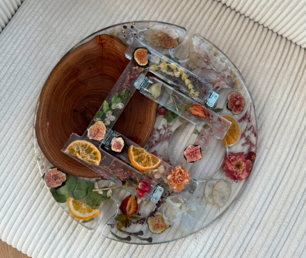 №92 Молд Винный стол (читай описание) диаметр 34,5 см