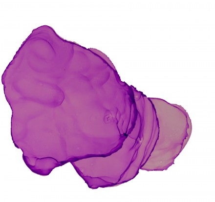 Набор алкогольные чернила 3 холста