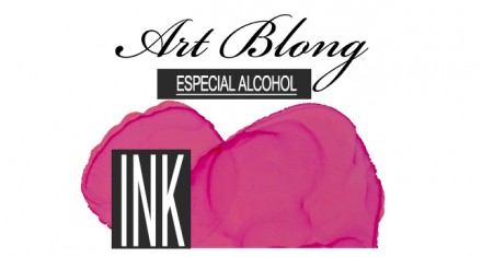 Набор алкогольные чернила 3 холста