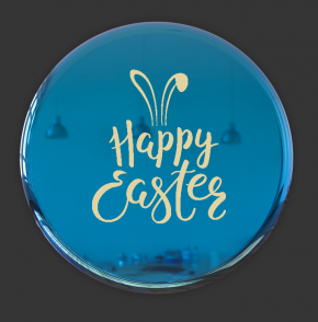 №84 Наклейка (золото)  