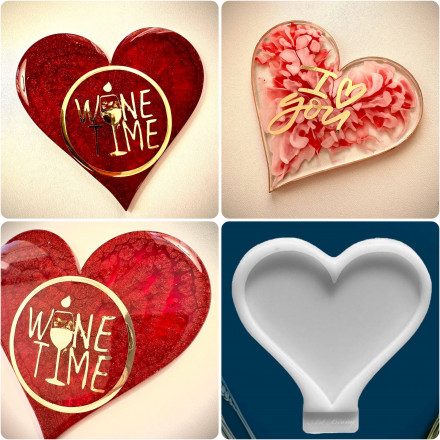 №417 Сердце (11,5 см) Молд