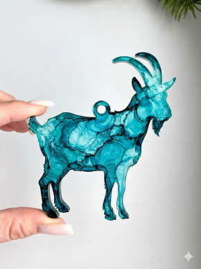 № К-3 Молд Коза глянцевая № К-3 Молд Коза глянцевая