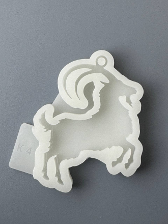 № К-4 Молд Коза глянцевая № К-4 Молд Коза глянцевая