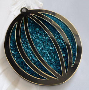 Молд №100 Шарик большой (crystal) 