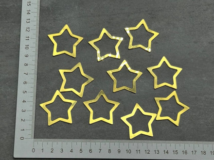 №9 Mirror element Topper (Топпер для торта Звезды) №9 Mirror element Topper (Топпер для торта Звезды)