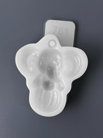 Молд №761 Слоник на мяче