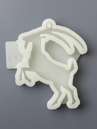 № К-5 Молд Коза глянцевая № К-5 Молд Коза глянцевая