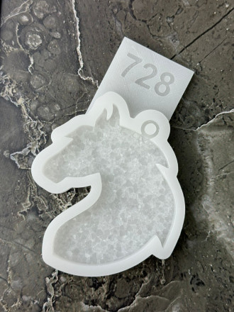 №728 Молд голова лошади