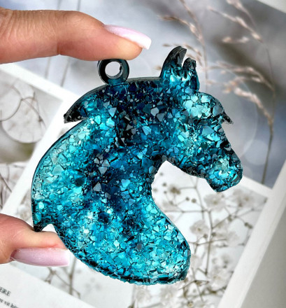 №728 Молд голова лошади