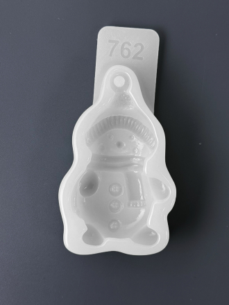 №762 Молд Снеговик 