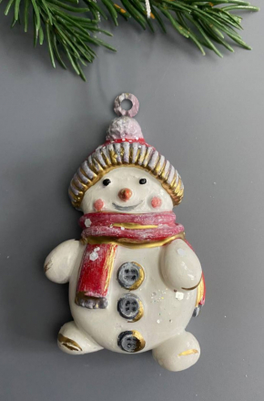 №762 Молд Снеговик 