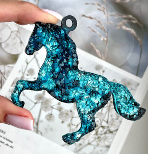 Молд №730 лошадь кристал.
