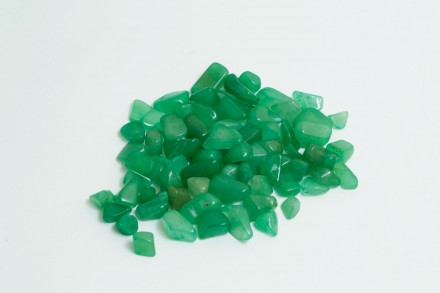 №27 Aventurine green 10-15mm  Авантюрин зеленый   