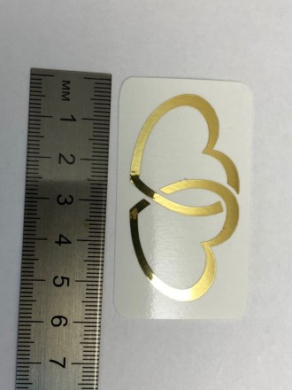 №56 Наклейка (золото) Sticker 