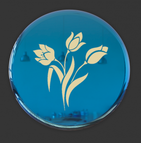 №93 Наклейка (золото)   