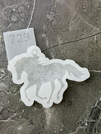 №729 Молд лошадь кристаллическая №729 Молд лошадь кристаллическая