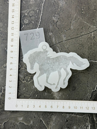 №729 Молд лошадь кристаллическая №729 Молд лошадь кристаллическая
