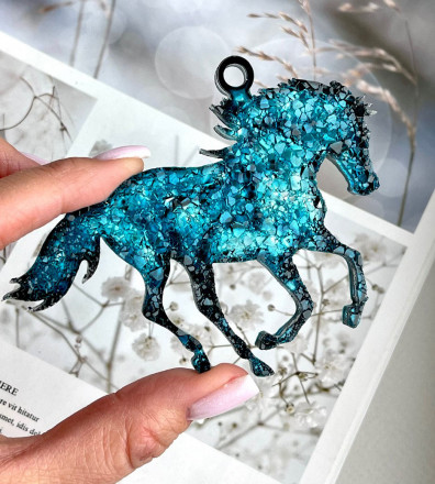 №729 Молд лошадь кристаллическая №729 Молд лошадь кристаллическая