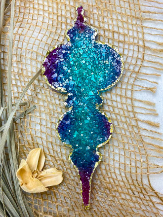 Молд №118 Crystals Сосулька (с эффектом кристалл)   