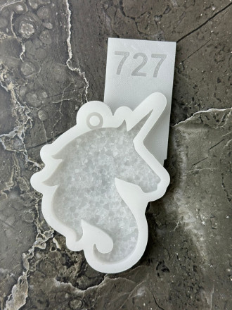 Молд №727 единорог 