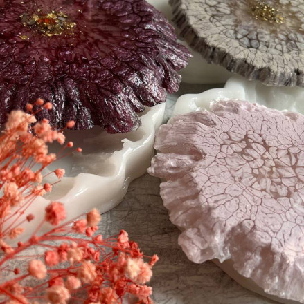 Молд №811 Костер с Живым краем 