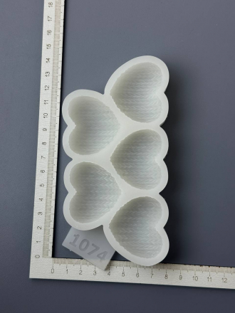 №1074 сердца вязанные молд №1074 сердца вязанные молд