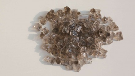 Glass crumb crystal brown Стеклянная крошка
