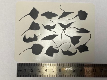 №903 Наклейка Скат (Черные) Sticker №903 Наклейка Скат (Черные) Sticker