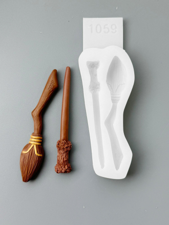 №1059 Молд Метла и волшебная палочка 