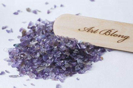№15 Amethyst small fraction Аметист мелкая
