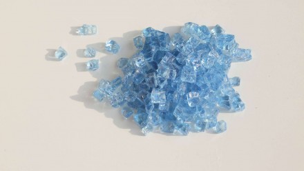 Стеклянная крошка кристалл. sky