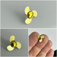 №710 Заглушка винт корабельный (Золото ) вместо секундной стрелки №710 Заглушка винт корабельный (Золото ) вместо секундной стрелки