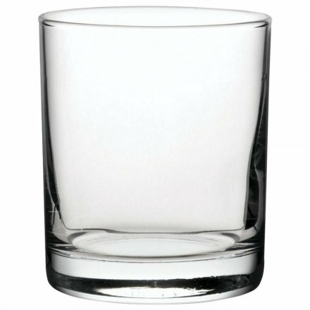 №1 (10 шт)  Стакан стеклянный 220 мл ( прозрачное стекло)  (склад внимание комплект 10 шт !!