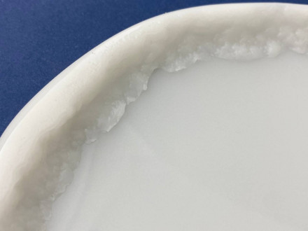 №665 Поднос (28 см) с "живым" краем Молд от Vnutriart (читайте описание к товару)  