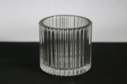 №5 Стакан стеклянный 150 мл (ребристый) №5 Стакан стеклянный 150 мл (ребристый)