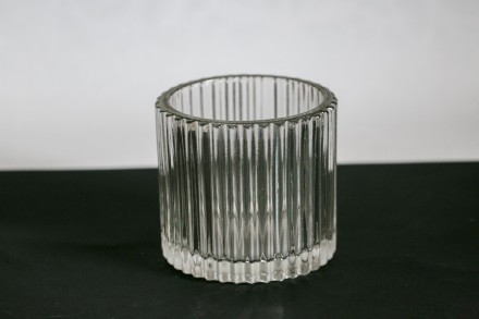 №5 Стакан стеклянный 150 мл (ребристый) №5 Стакан стеклянный 150 мл (ребристый)