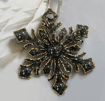 №108 Молд снежинка кристал.