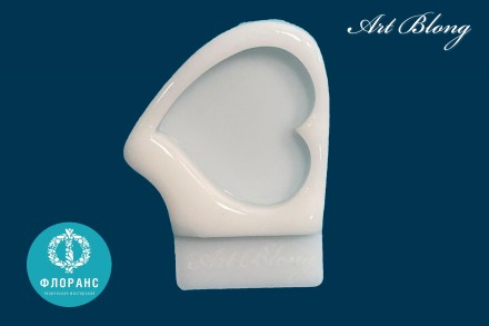 Молд №452 Сердце брошь Молд №452 Сердце брошь