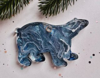 Молд №250 белый медведь 