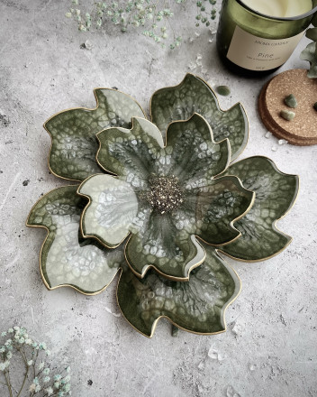 Молд №53 Цветок Small (17 см) 