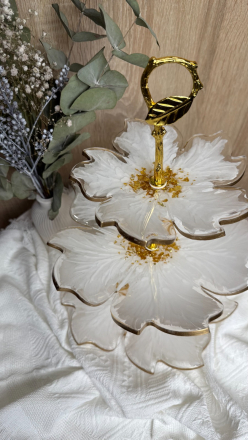 Молд №53 Цветок Small (17 см) 