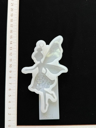 Молд №125 фея с кристаллической юбкой 