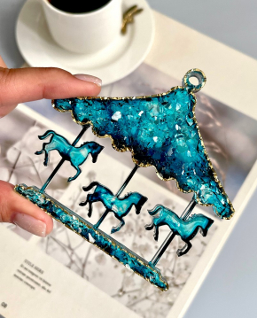 №263 Молд Карусель кристал. 