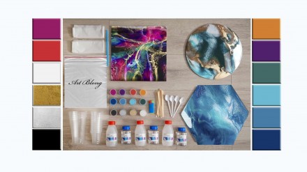 Подарочный набор Resin Art