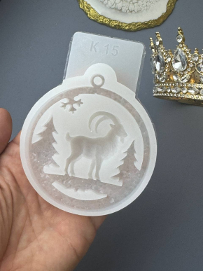 Молд К15 Коза кристаллическая Молд К15 Коза кристаллическая